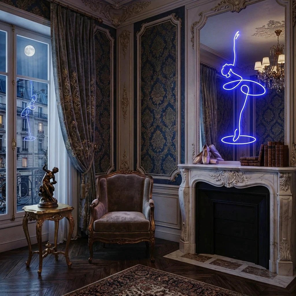 Ballerina Led Neon Sign Light