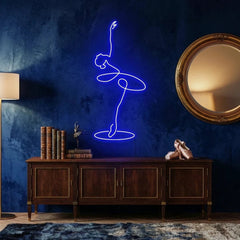 Ballerina Led Neon Sign Light
