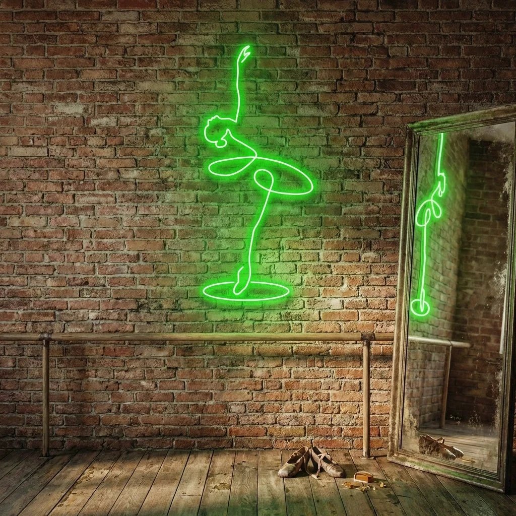 Ballerina Led Neon Sign Light