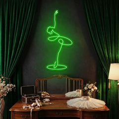 Ballerina Led Neon Sign Light