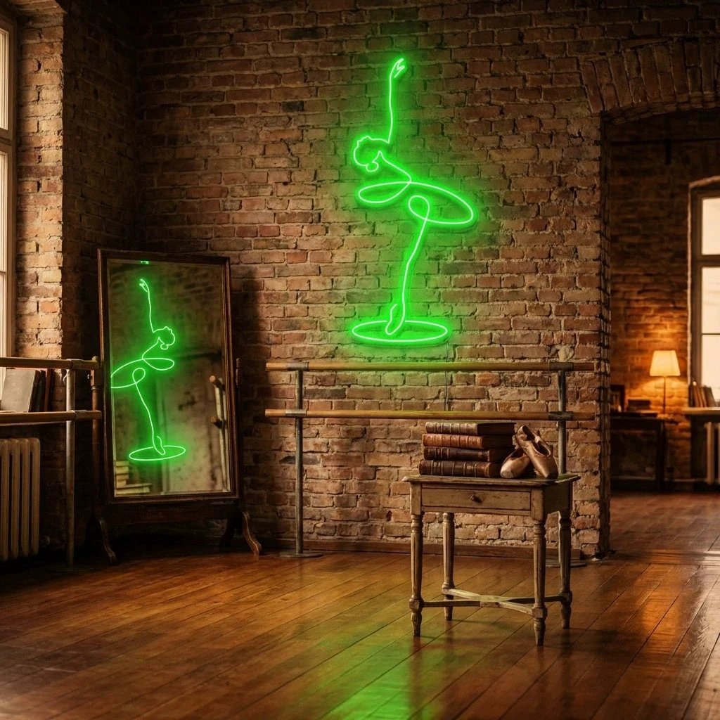 Ballerina Led Neon Sign Light