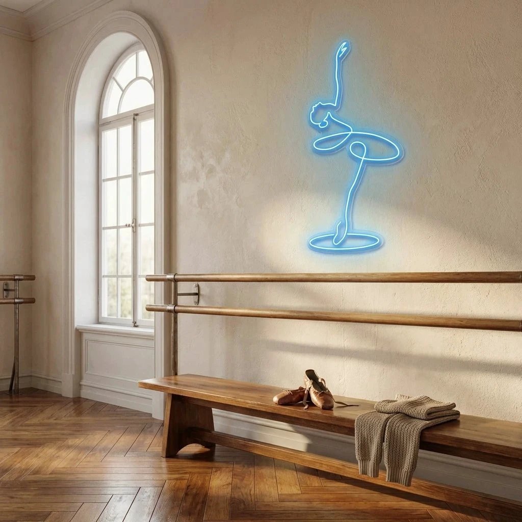 Ballerina Led Neon Sign Light