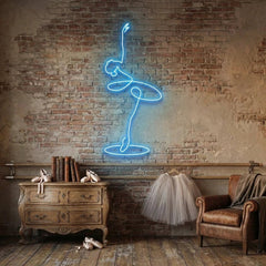 Ballerina Led Neon Sign Light