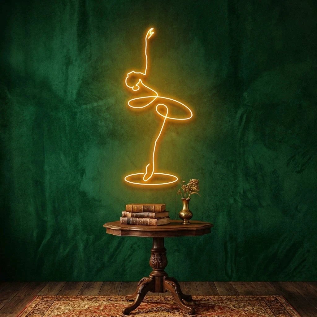 Ballerina Led Neon Sign Light