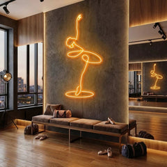 Ballerina Led Neon Sign Light