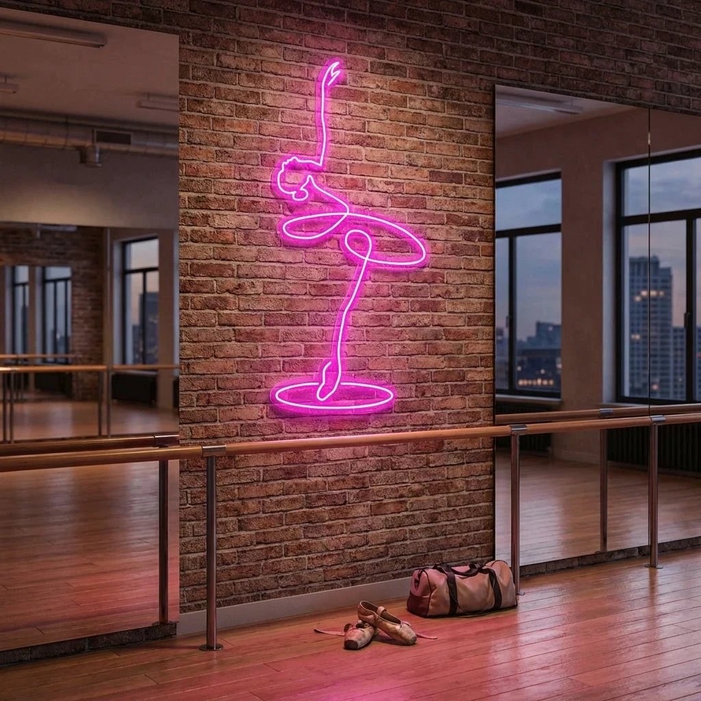 Ballerina Led Neon Sign Light