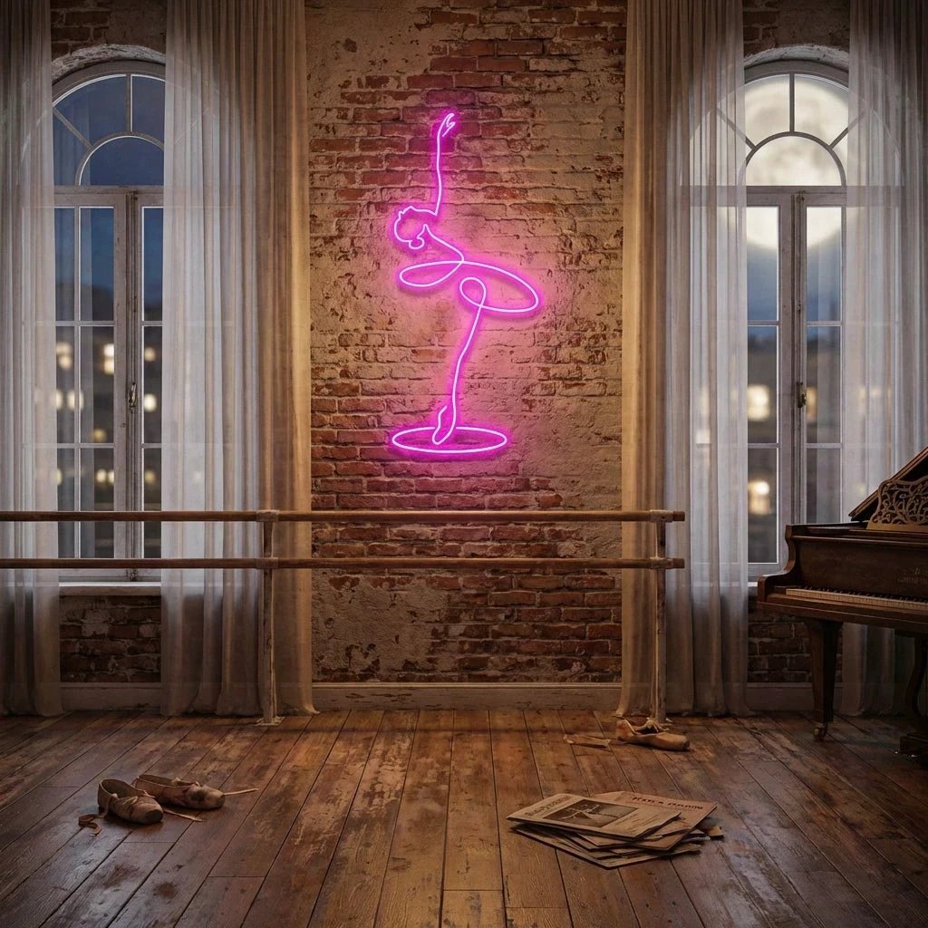 Ballerina Led Neon Sign Light