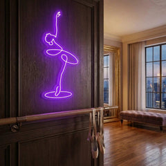 Ballerina Led Neon Sign Light
