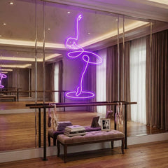 Ballerina Led Neon Sign Light