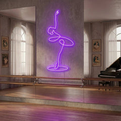 Ballerina Led Neon Sign Light