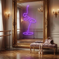 Ballerina Led Neon Sign Light