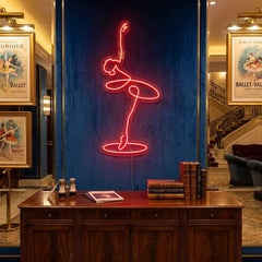 Ballerina Led Neon Sign Light