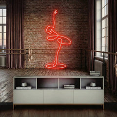 Ballerina Led Neon Sign Light