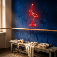 Ballerina Led Neon Sign Light
