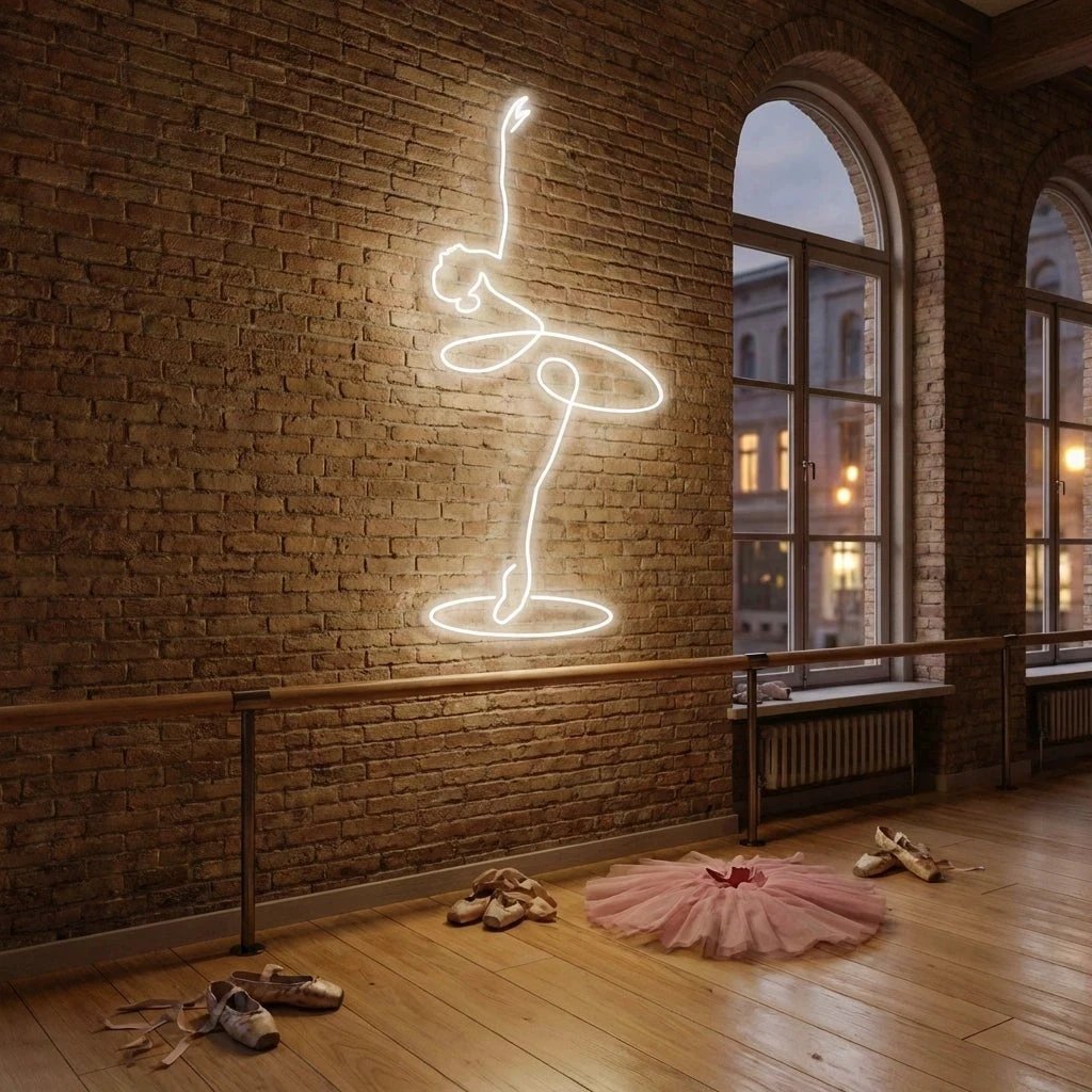 Ballerina Led Neon Sign Light