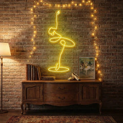 Ballerina Led Neon Sign Light
