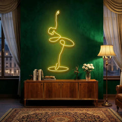 Ballerina Led Neon Sign Light