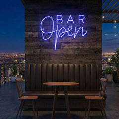 Bar Open Led Neon Sign Light