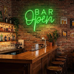 Bar Open Led Neon Sign Light