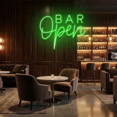 Bar Open Led Neon Sign Light