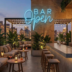 Bar Open Led Neon Sign Light