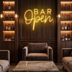 Bar Open Led Neon Sign Light