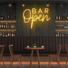 Bar Open Led Neon Sign Light
