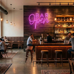 Bar Open Led Neon Sign Light