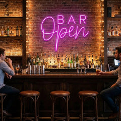 Bar Open Led Neon Sign Light