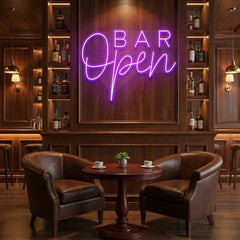 Bar Open Led Neon Sign Light