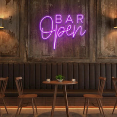 Bar Open Led Neon Sign Light