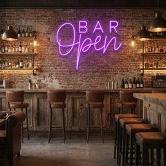 Bar Open Led Neon Sign Light