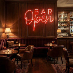 Bar Open Led Neon Sign Light