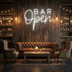 Bar Open Led Neon Sign Light