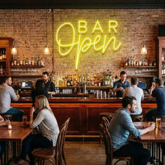 Bar Open Led Neon Sign Light