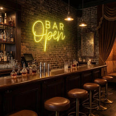 Bar Open Led Neon Sign Light