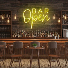 Bar Open Led Neon Sign Light