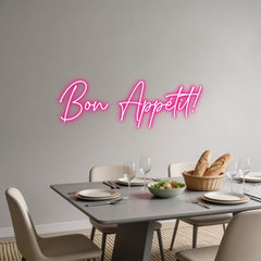Custom Neon: Bon Appétit!