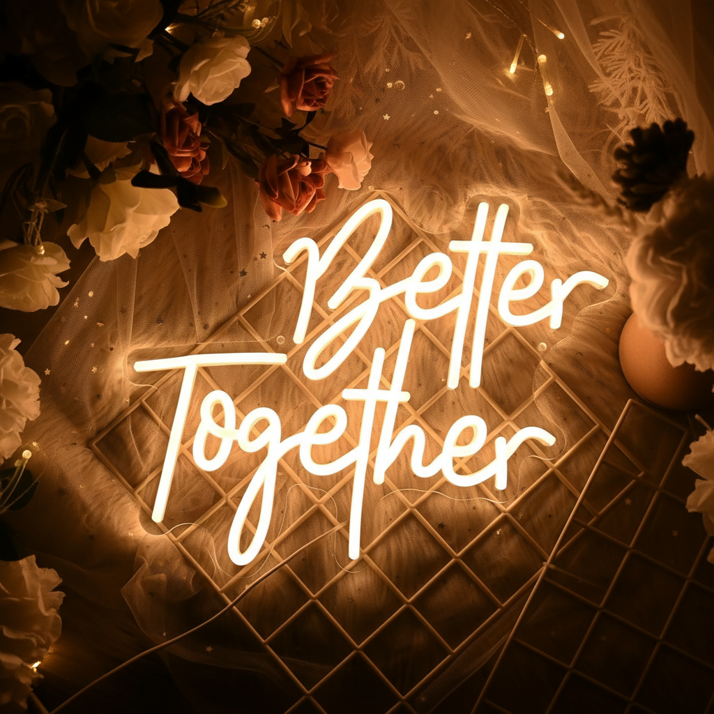 Better Together Neon Sign
