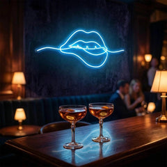 Biting Lipsred Led Neon Sign Light