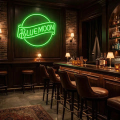 Blue Moon Led Neon Sign Light