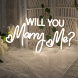 Will You Marry Me Neon Sign