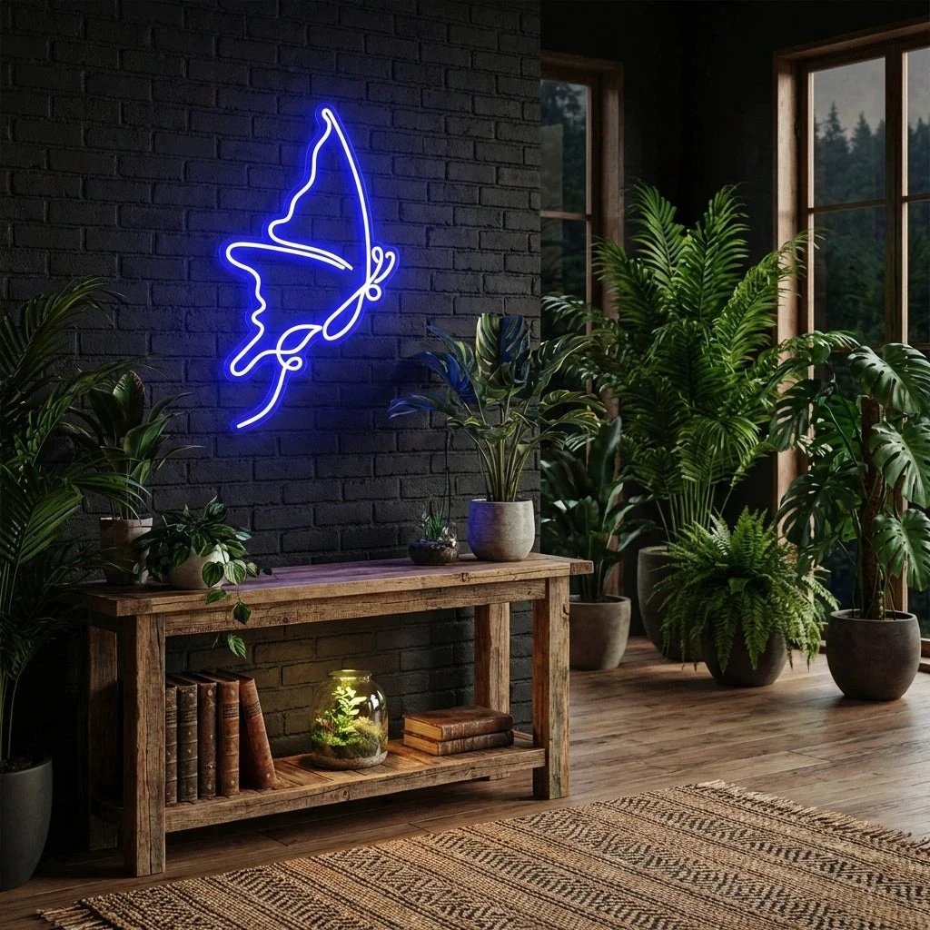 Butterfly Led Neon Sign Light