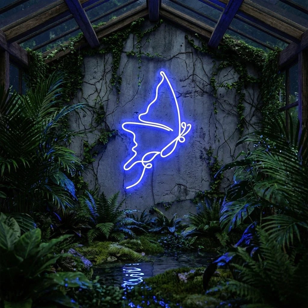 Butterfly Led Neon Sign Light