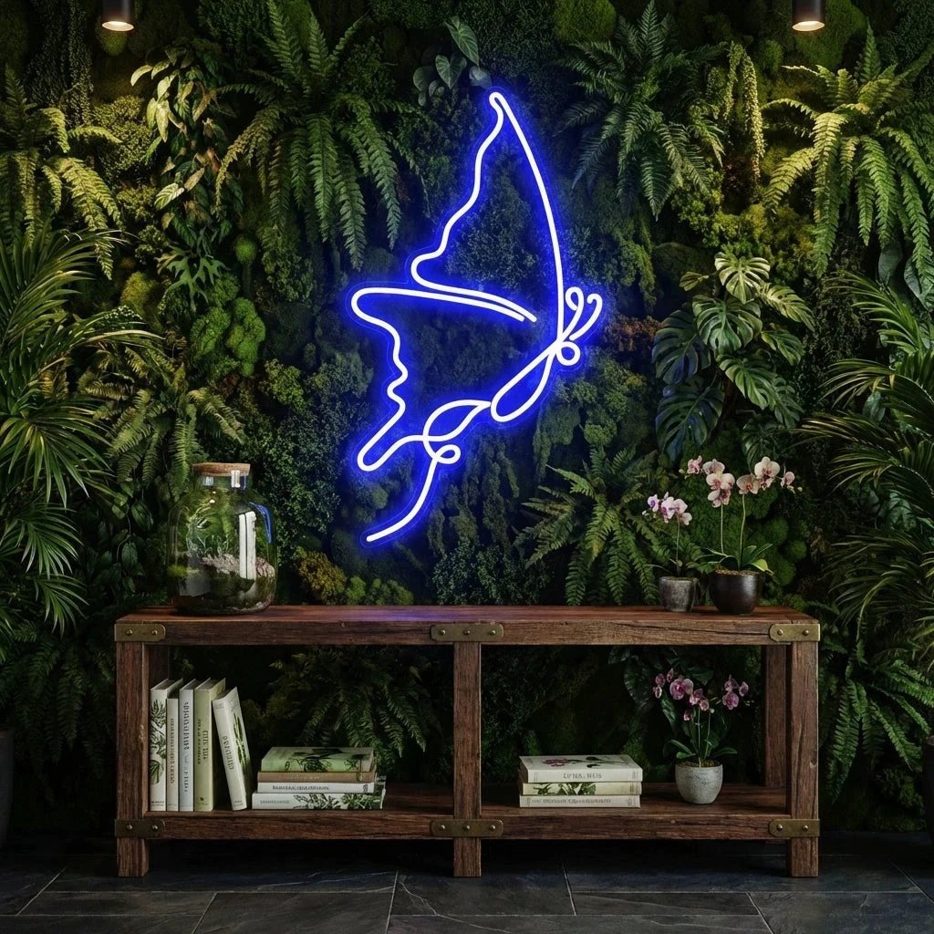 Butterfly Led Neon Sign Light
