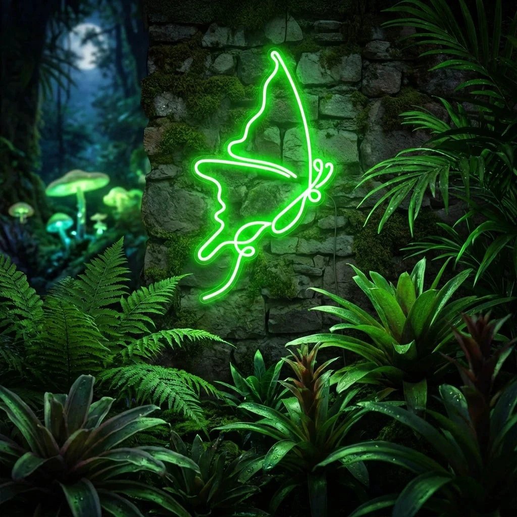 Butterfly Led Neon Sign Light