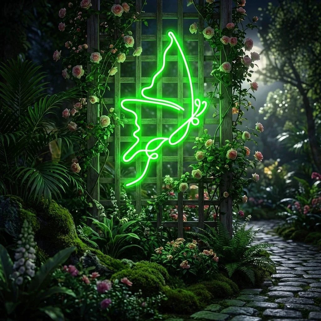 Butterfly Led Neon Sign Light