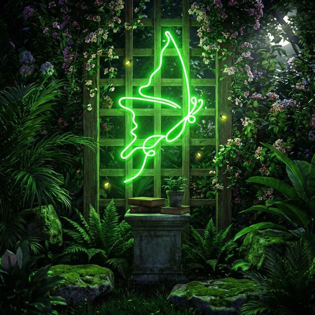Butterfly Led Neon Sign Light