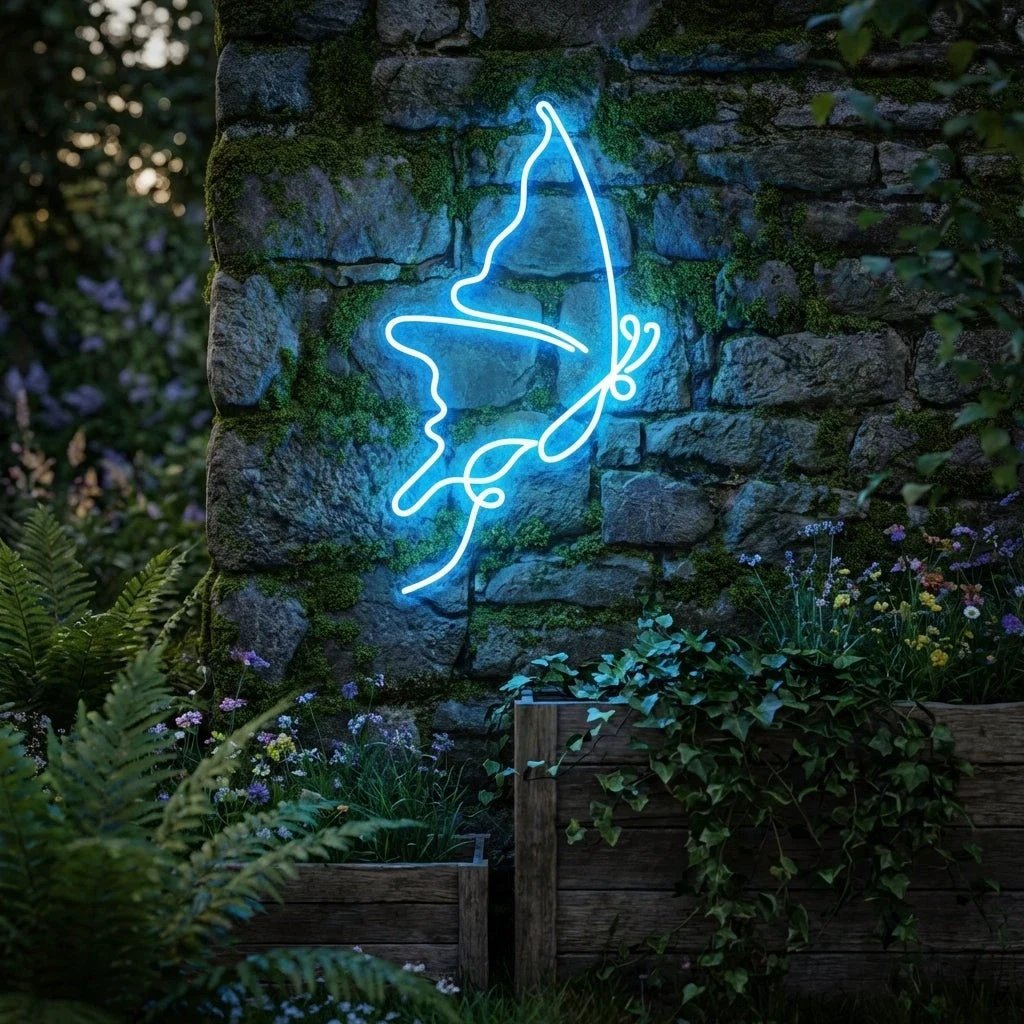 Butterfly Led Neon Sign Light