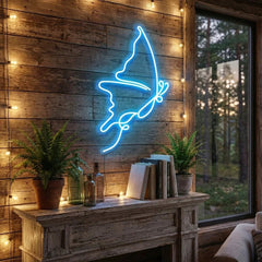 Butterfly Led Neon Sign Light